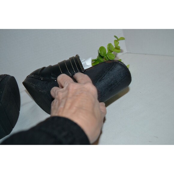 Vintage Shoe Chunky Platform Clog 90s - Picture 5 of 5